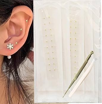 Amazon | 耳つぼジュエリー【100粒】耳ツボシール 耳つぼシール
